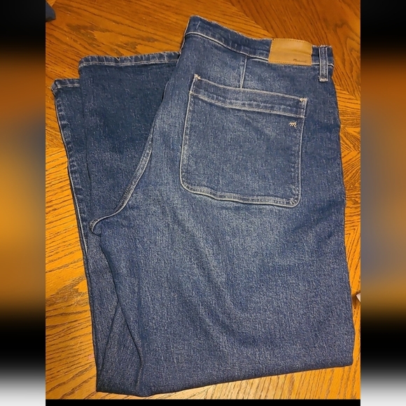 Madewell Denim - Madewell  wide leg jeans